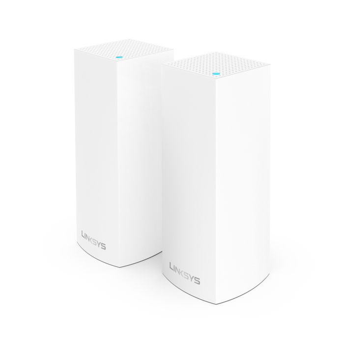 Linksys Velop Tri-Band Mesh Networking Wireless Router, 2-Pack - White – Accessorio premium elegante