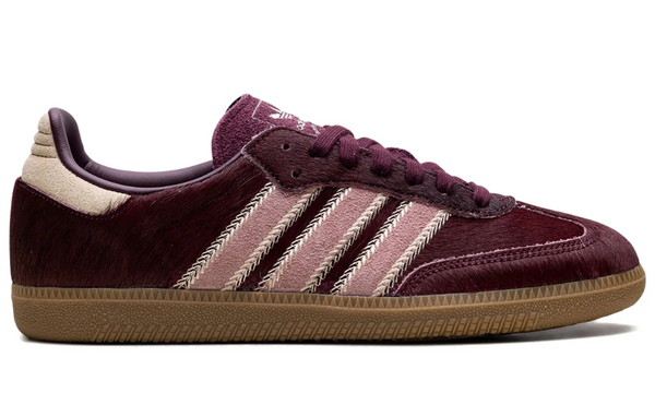 Adidas Samba OG "Maroon/Sand Strata/Pony" – Accessorio premium elegante