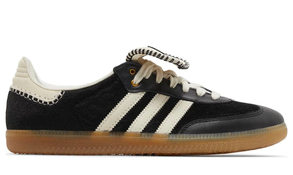 Adidas Samba Pony Tonal Low x Wales Bonner 'Core Black' – Accessorio premium elegante