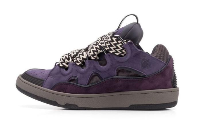 LANVIN CURB-GRAPE PURPLE – Accessorio premium elegante