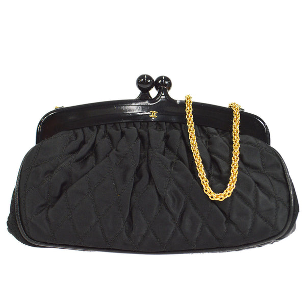 CHANEL 1986-1988 Kisslock Shoulder Bag Small – Accessorio premium elegante