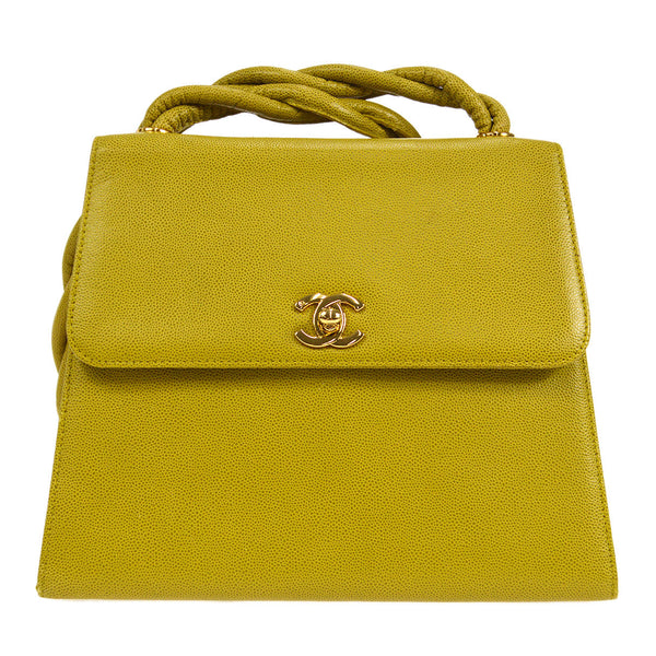 CHANEL 1997-1999 Trapezoid Flap Shoulder Bag Medium – Accessorio premium elegante