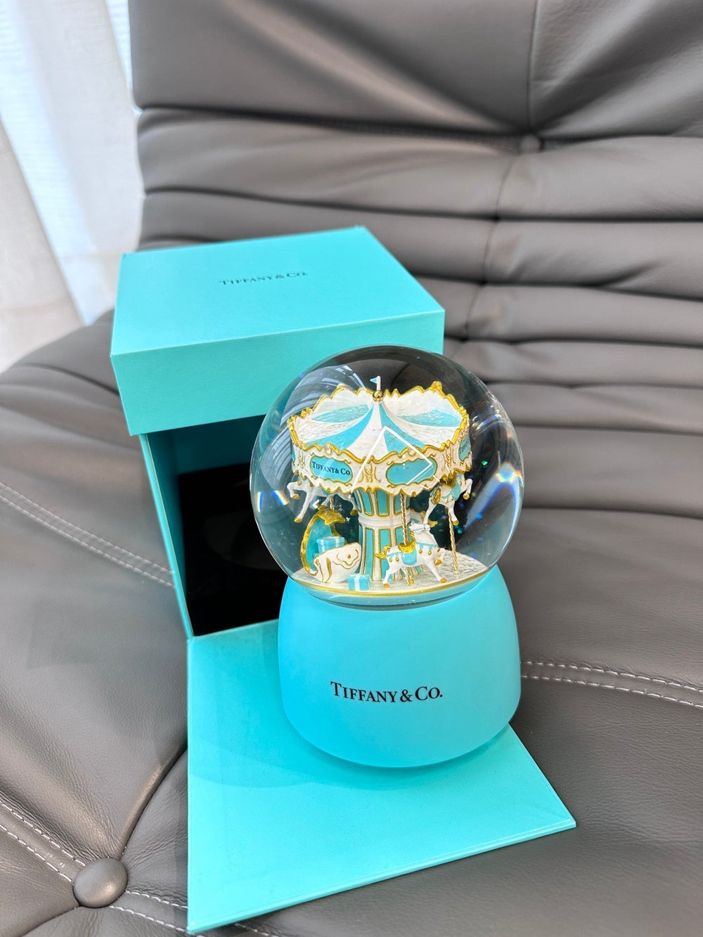 Cristal Ball Christmas Tiffany – Accessorio premium elegante