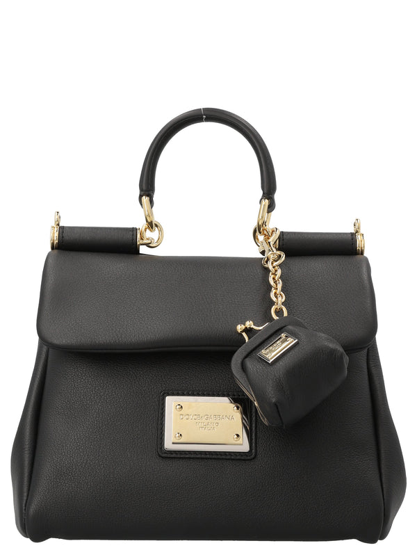 Sicily Soft Borse A Mano Nero – Accessorio premium elegante