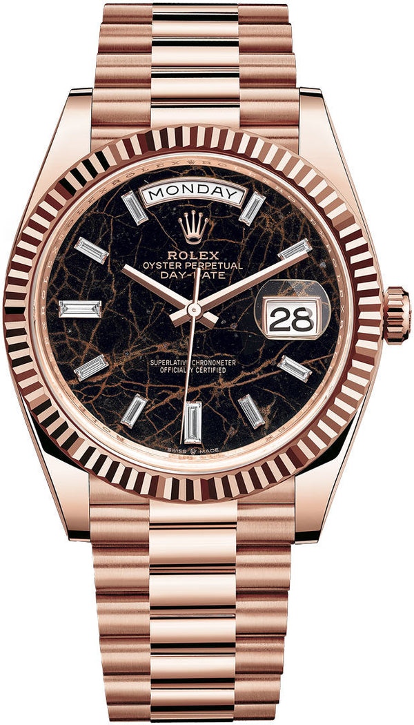 Rolex Day-Date 40 Eisenkiesel – Accessorio premium elegante