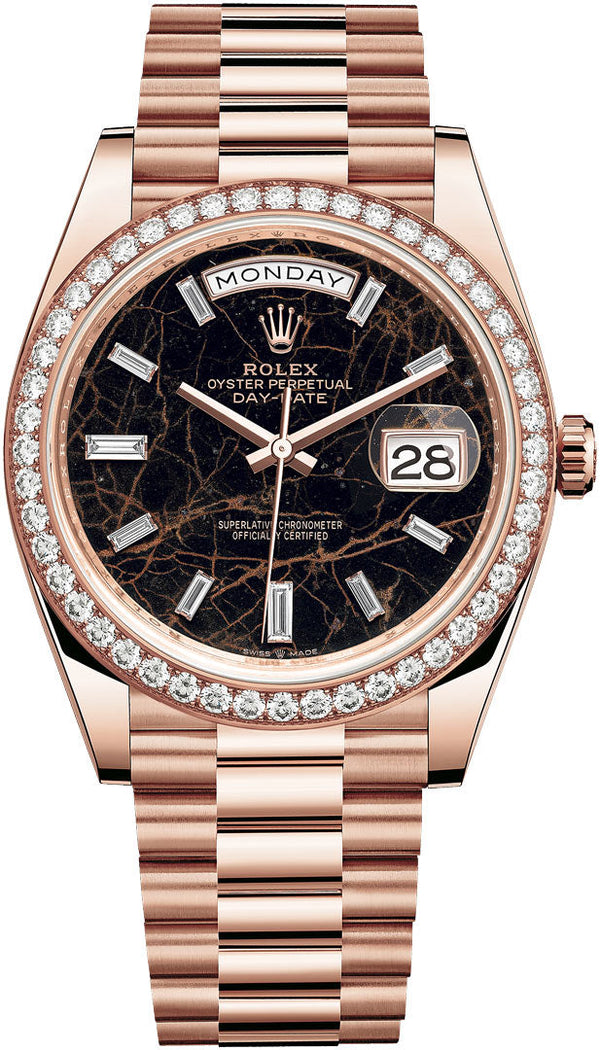 Rolex Day-Date 40 Eisenkiesel – Accessorio premium elegante