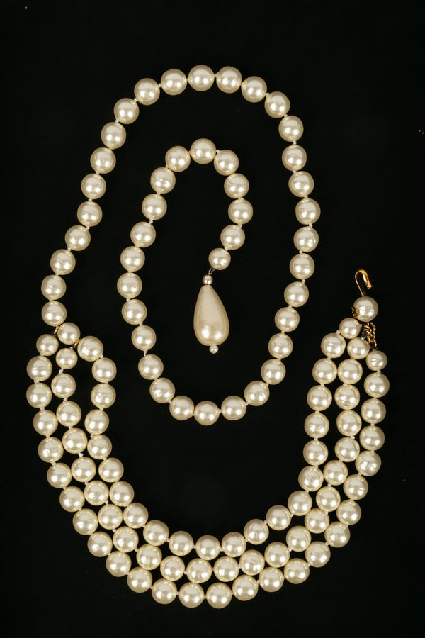 Ceinture de perles nacrées Chanel 1993 – Accessorio premium elegante
