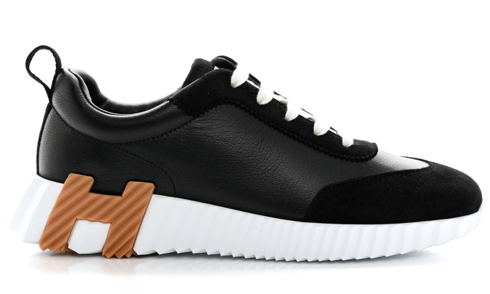 Hermès Air Mesh Suede Goatskin Bouncing "Black" – Accessorio premium elegante