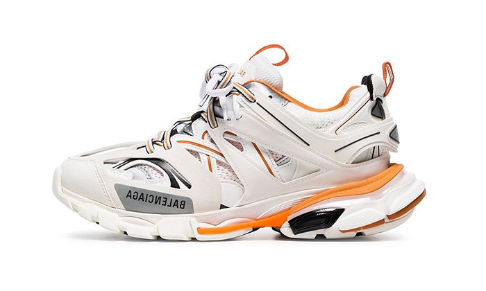 TRACK-WHITE-ORANGE – Accessorio premium elegante