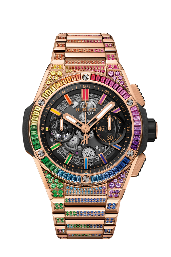 Hublot Big Bang Intergrated King Gold Rainbow – Accessorio premium elegante