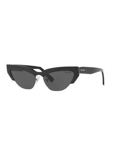 Miu Miu Women Sunglasses Black 59 mm – Accessorio premium elegante