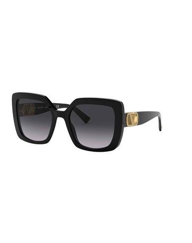 Valentino Women Sunglasses Black 53 mm – Accessorio premium elegante