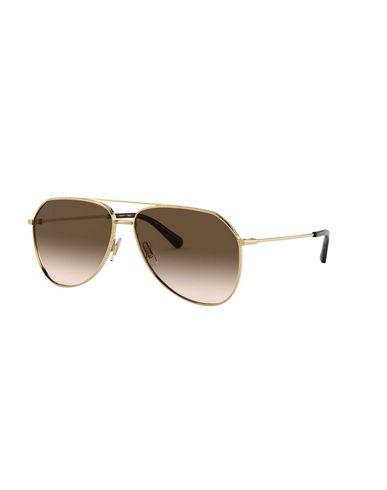 Dolce & Gabbana Women Sunglasses Gold 59 mm – Accessorio premium elegante
