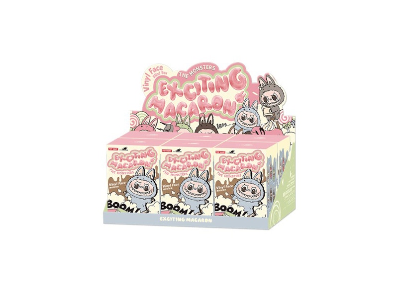 Pop Mart Labubu The Monsters Tasty Macarons Vinyl Face Blind Box Whole Set (6 Blind Boxes) – Accessorio premium elegante