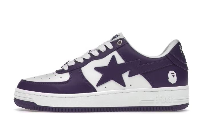 BAPE-WHITE PURPLE – Accessorio premium elegante