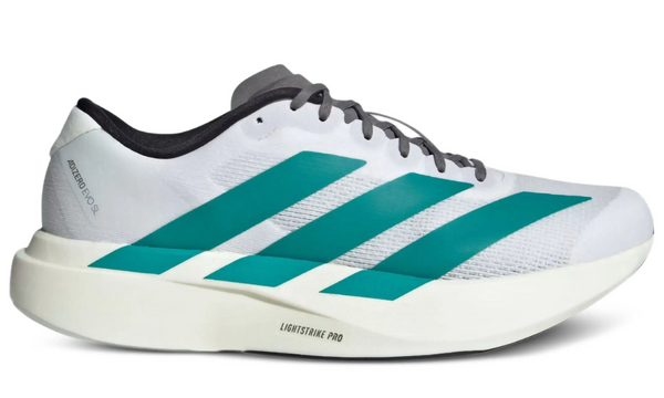 Adidas AdiZero EVO SL "Cloud White/Pure Teal" – Accessorio premium elegante