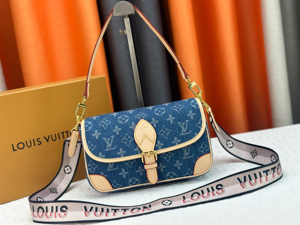 Lv Diane Denim – Accessorio premium elegante