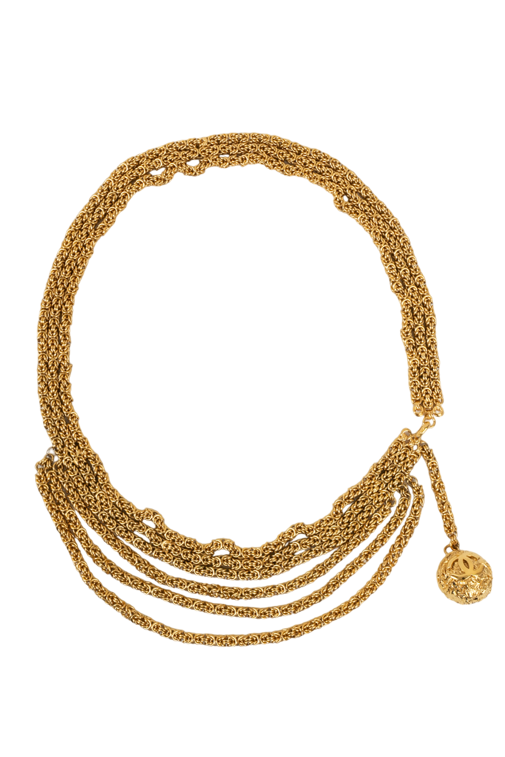 Ceinture dorée Chanel – Accessorio premium elegante