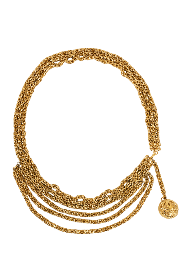 Ceinture dorée Chanel – Accessorio premium elegante