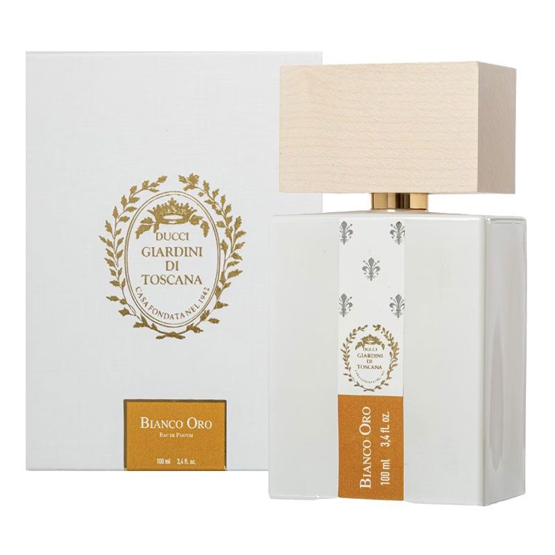 Giardini di Toscana Bianco Oro eau de parfum 100ml ( scatolato) – Accessorio premium elegante