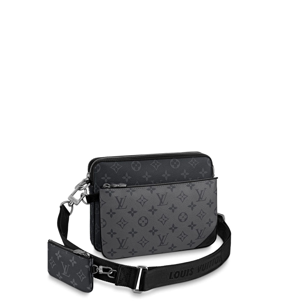 LV SHADOW BAG-BLACK – Accessorio premium elegante