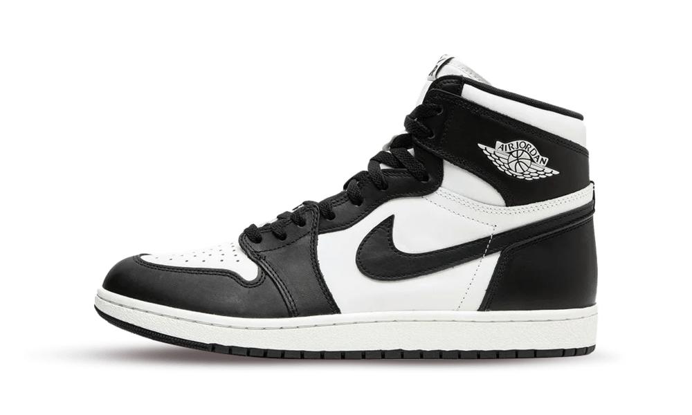 J1-RETRO HIGH 85 BLACK WHITE – Accessorio premium elegante