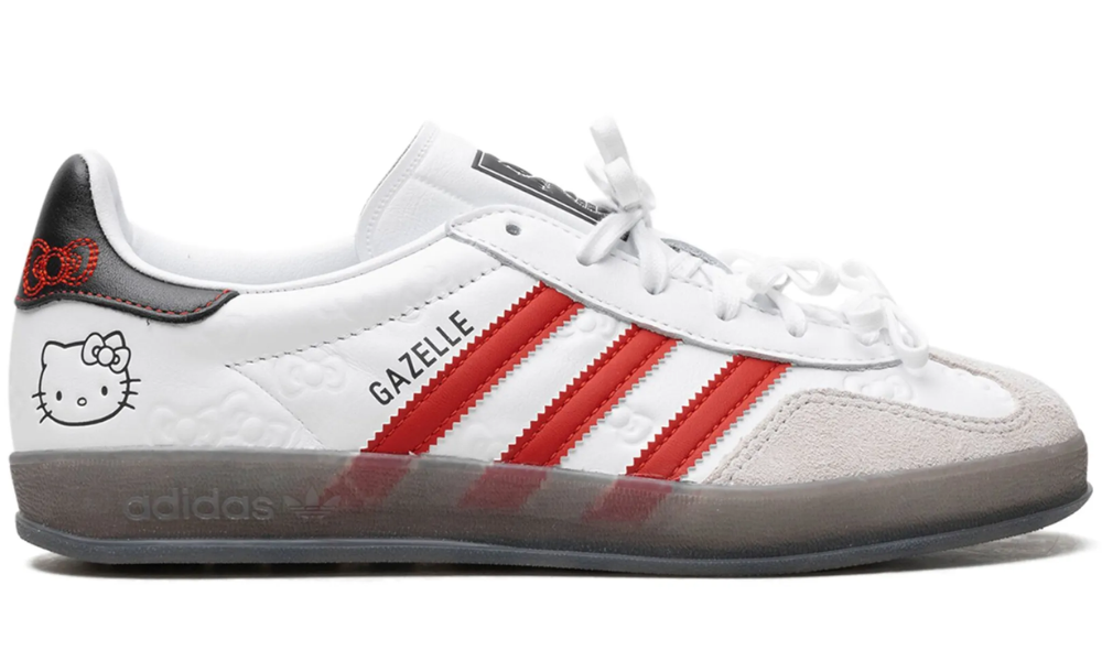 Adidas x Hello Kitty Gazelle Indoor "50th Anniversary" – Accessorio premium elegante