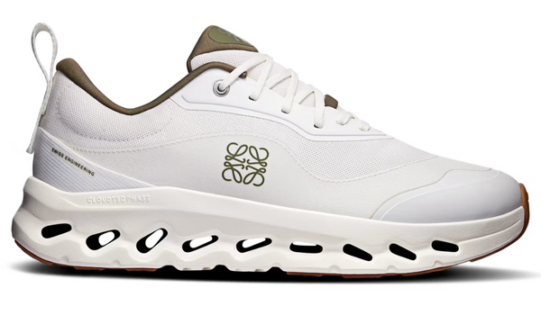 On Cloudtilt Loewe 2 'White | Khaki' – Accessorio premium elegante