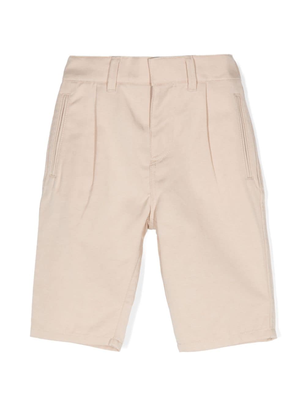 Pantaloni con motivo Equestrian Knight per neonato Burberry Kids beige con dettagli plissettati – Accessorio premium elegante
