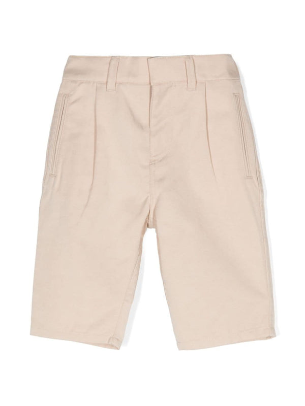Pantaloni con motivo Equestrian Knight per neonato Burberry Kids beige con dettagli plissettati – Accessorio premium elegante