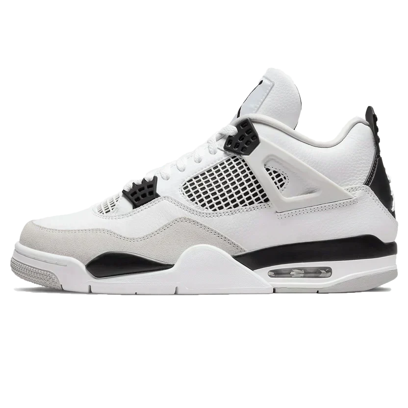 Air Jordan 4 Retro GS 'Military Black' – Accessorio premium elegante