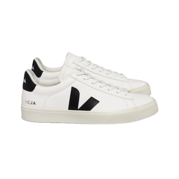Veja - Campo Leather White Black – Accessorio premium elegante