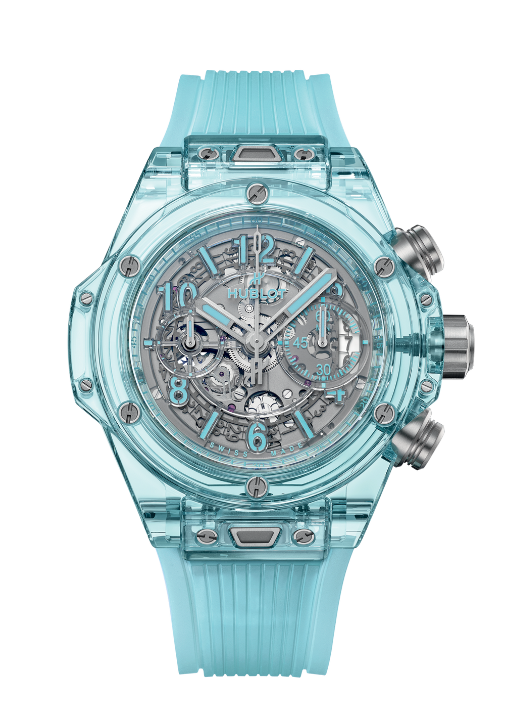 Hublot Big Bang Unico Water Blue Sapphire 44mm – Accessorio premium elegante