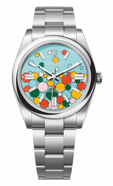 Rolex Oyster Perpetual 41 Celebration Dial – Accessorio premium elegante
