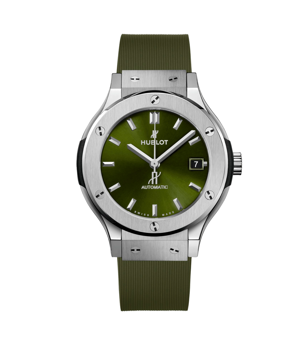 Hublot Classic Fusion Titanium Green – Accessorio premium elegante