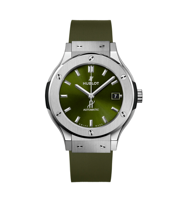 Hublot Classic Fusion Titanium Green – Accessorio premium elegante