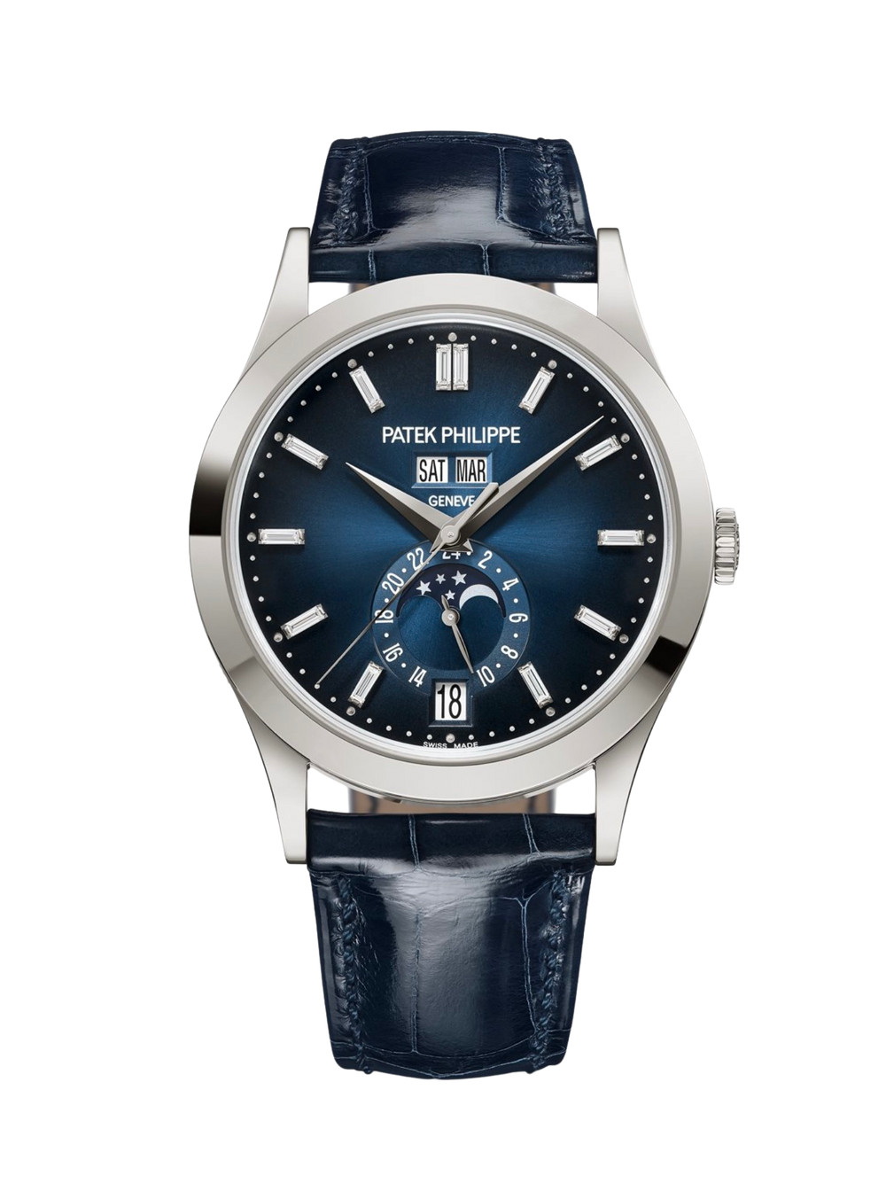 Patek Philippe Annual Calendar Moon Phases – Accessorio premium elegante
