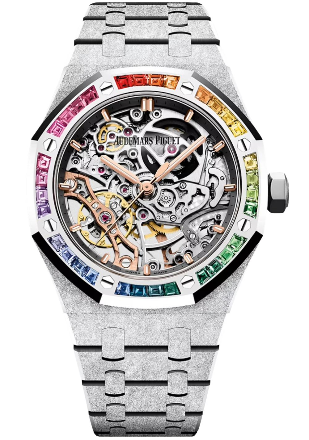 Audemars Piguet Royal Oak Frosted Gold Double Balance Wheel Openworked – Accessorio premium elegante