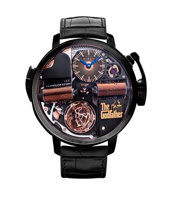 Jacob & Co. Opera Godfather - Black DLC Grade 5 Titanium – Accessorio premium elegante