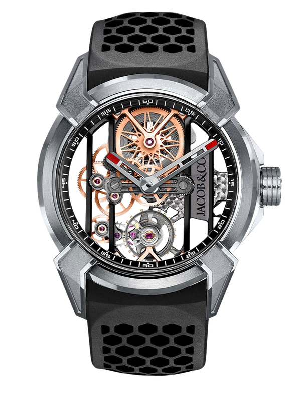 Jacob & Co. Epic X Skeleton - Black Titanium – Accessorio premium elegante