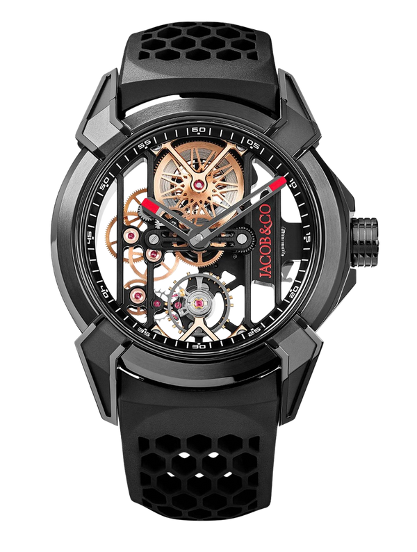 Jacob & Co. Epic X Skeleton - Black Titanium – Accessorio premium elegante