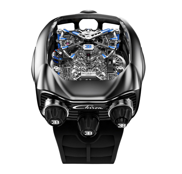 Jacob & Co. Bugatti Chiron Tourbillon - Titanium – Accessorio premium elegante