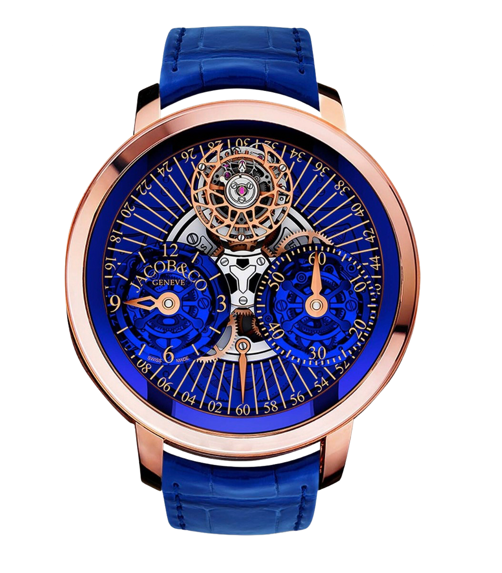 Jacob & Co. Astronomia Regulator - Blue – Accessorio premium elegante