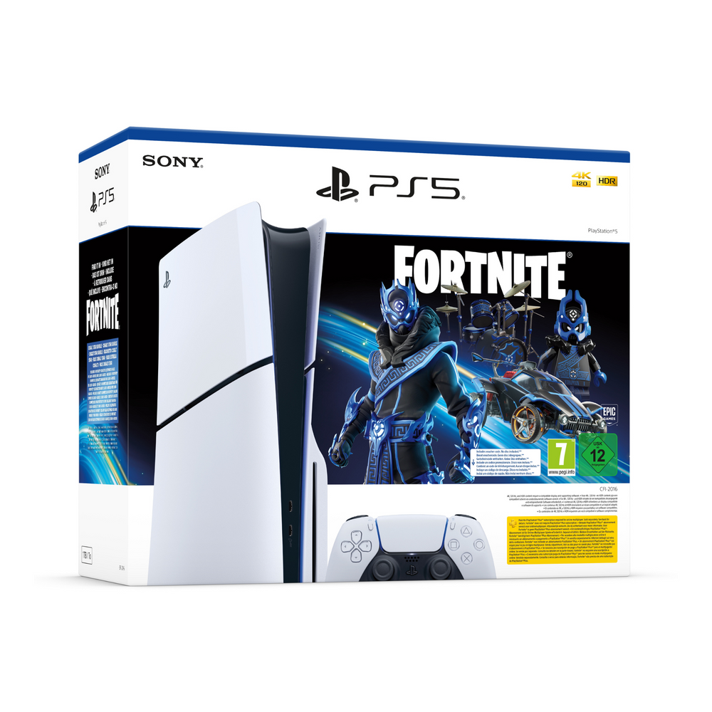 PS5 SLIM DISK + FORTNITE – Accessorio premium elegante