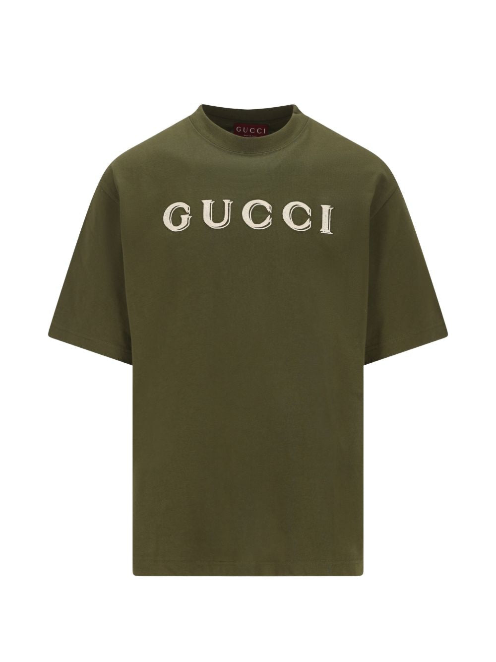 T-shirt in jersey di cotone con ricamo