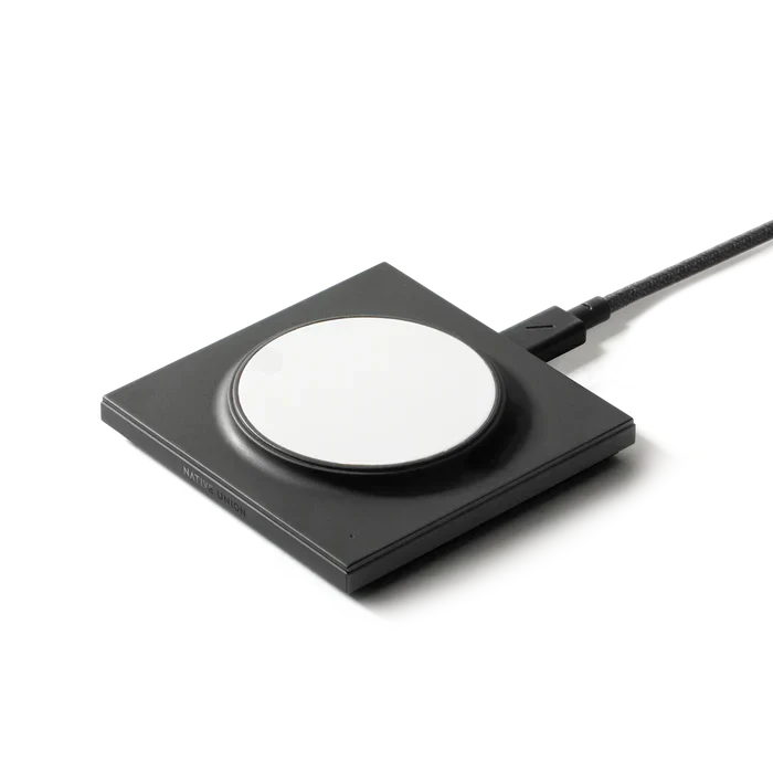Native Union Drop Magnetic Wireless Charger - Black – Accessorio premium elegante