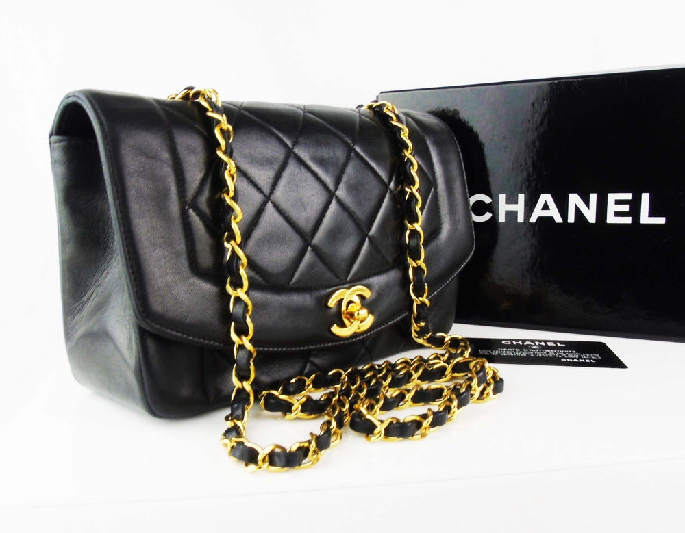 CHANEL 'Diana' 22  classic flap bag - vintage – Accessorio premium elegante