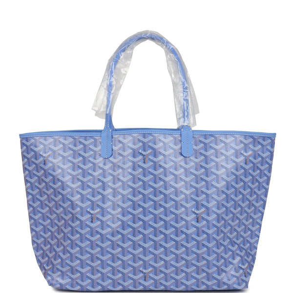 Goyard Goyardine Iris St. Louis PM Tote Bag Palladium Hardware – Accessorio premium elegante