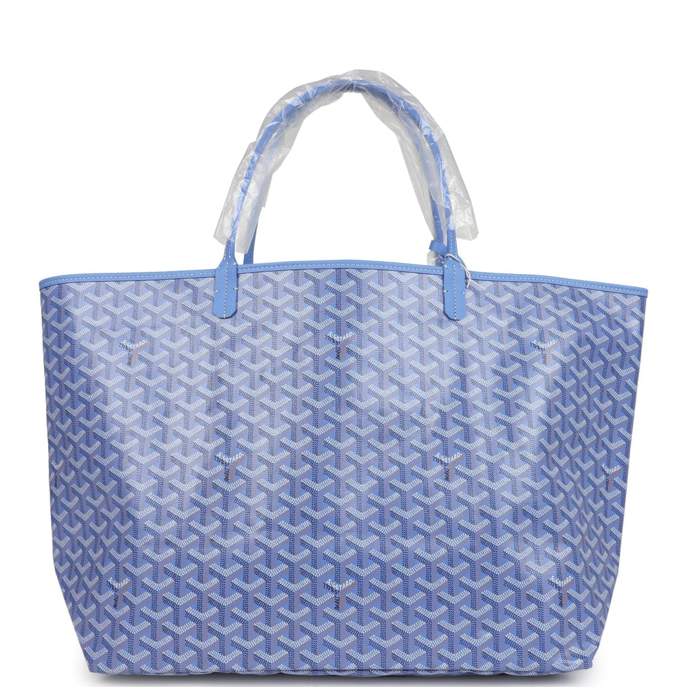Goyard Goyardine Iris St. Louis GM Tote Bag Palladium Hardware – Accessorio premium elegante