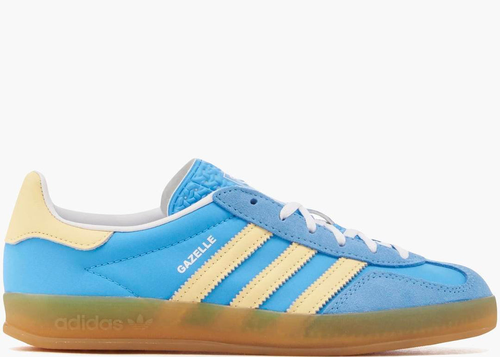 Adidas Gazelle Indoor Semi Blue Burst Almost Yellow – Accessorio premium elegante